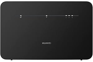 HUAWEI B535-333, Cat 13/4G LTE CPE Mobile Wi-FI Router, Plug & Play, Connects up to 64 Devices, Supporte VOIP, Speeds of 400Mbps, Unlocked to All Networks– Black