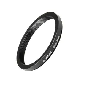 Fotodiox Metal Step Down Ring Filter Adapter, Anodized Black Aluminum 62mm-55mm, 62-55 mm