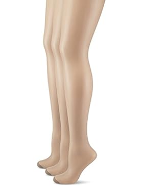 Hudson Damen Matt Fein Strumpfhose Kessi, 3er Pack, 20 DEN