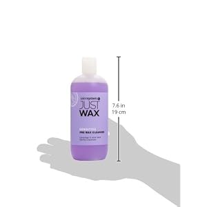 Salon System 500ml Just Wax Pre Wax Sensitive Skin Cleansing Hygiene Gel - Image 4