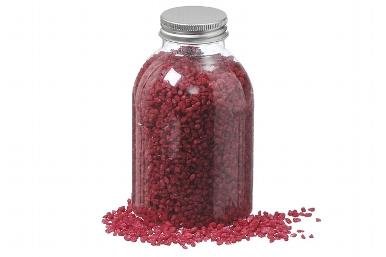 Dekosand Sand Streusand Farbsand Granulat 0,1-0,5mm ca 770 gr Dunkel Rot Granat - 2