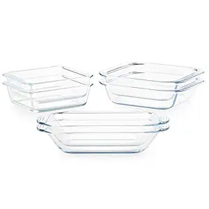 Pyrex Littles Toaster Oven Cookware, 6-Piece