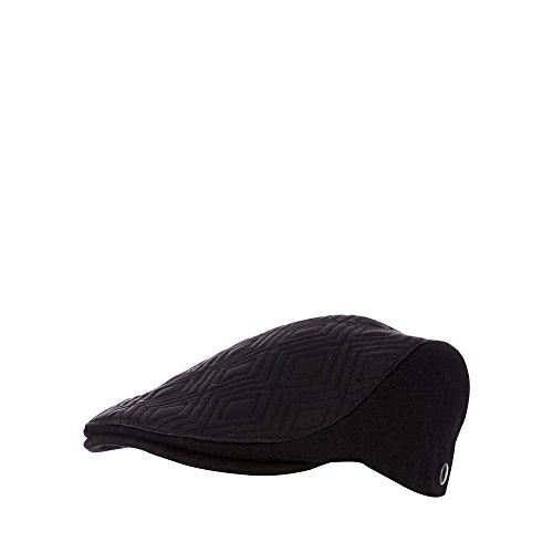 Rjr.John Rocha Kids Black Quilted Flat Cap Age 7-10
