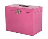 Metal home file A4 pink (Office Product)