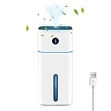 ♨【Feiner Nebel】: Der USB-Luftbefeuchter verwendet einen 180-ml-Wassertank und verwendet Nano-Spray-Technologie, um ein feines Spray zu gewährleisten. Wir empfehlen, Leitungswasser zuzusetzen, um eine bessere Zerstäubung zu gewährleisten. Wenn nach längerem Gebrauch Ablagerungen erzeugt werden, sie können einen Wattestäbchen verwenden, um Alkohol aufzunehmen und die Sprühöffnung zu reinigen.