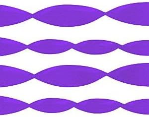 Lavender Crepe Paper Streamer - 24m