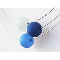 Polariskette blau hellblau Kette