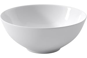 ‎VILLEROY & BOCH Villeroy & Boch - Royal miseczki, 600 ml, 15 cm, misa deserowa o pięknym kształcie, porcelana premium Bone, nadaje się do mycia w zmywarce, do użycia w kuchence mikrofalowej, biała