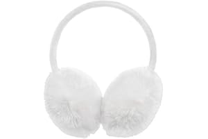 RDecoX Ear Muffs Fluffy Ear Warmer Plush Thermal Furry Ear Covers Windproof Soft Headband Sequin Winter Headwear Outdoor Sports Earflaps Ski Cycling & Running Ideal for Boys Girls & Womens