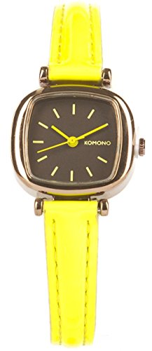 Komono Moneypenny Watch Dayglow Yellow Komono Moneypenny Watch Dayglow Yellow