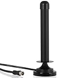 Die Antenne ist für DVB-T und DVB-T2 mit HD Sendern optimal geeignet. Oftmals erreichen Sie damit eine höhere Empfangsqualität als angebliche 30dB Antennen.