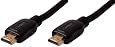 VS-ELECTRONIC - 610615 HDMI-Verbindungskabel HDMI-Stecker (A) auf HDMI-Stecker (A), vergoldet, Länge 1,0 m CO77470
