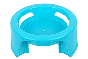 Heart Home Plastic Multipurpose Plant Pot Water Pot Gas Cylinder Stand (Green) - CTHH22112