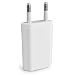 Produktbild HermosaUKnight 5V / 1A Netzstecker Reisewand AC Ladegerät Steckdose Adapter Buchse Weiß Weiß