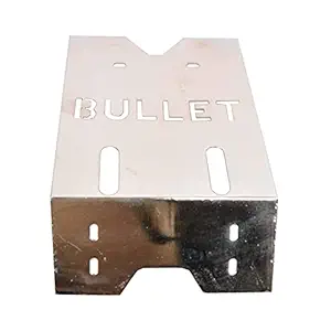 Spidy Moto Bullet Engine Guard Base Plate Chrome Engine Cover Chrome Skid Plate Steel For Bullet Classic 350/500/Standard