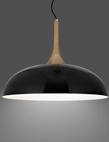 SDYJQ 1 Light 19 inches New Modern Contemporary Decorative Design Ceiling Lights Pendant Lights Light/ Dinning Room, Living Room, Bedroom , 220-240v-black #14