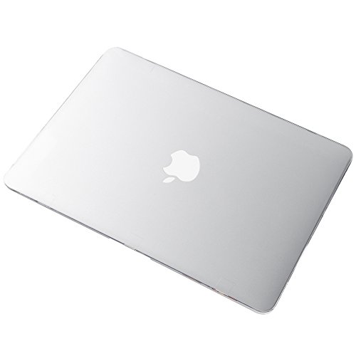 iDOO MacBook Schutzh  lle   Hard Case Cover Laptop H  lle  F  r MacBook Air 13 Zoll  A1369 A1466  - Gl  nzend  Kristallklar