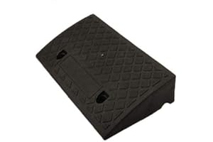 FYBLOSSOM Rampe De Qualité Supérieure pour Fauteuil Roulant, Portable Freiner Rampe Plastique Seuil Rampe pour Allée, Station De Chargement, Trottoir, Voiture, Camion, Scooter, Vélo, Moto