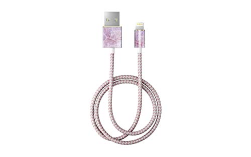 Preisvergleich Produktbild iDeal Of Sweden Pilion Pink Marble Lightning-Kabel (1m)