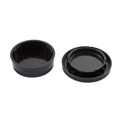 Leoboone Professional 58   22mm Camera Plastic Black Body Cover   Rear Lens Caps Cover for All Nikon DSLR Camera Protective Cover
