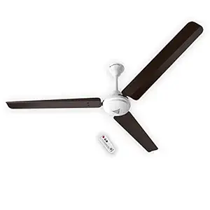 Super Fan 40 Watts V1 Ceiling Fan with Remote Control (Brown)