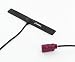 Produktbild telebox Multi-Band LTE / GSM / UMTS Scheibenklebe Antenne mit 2,5m Kabel und Fakra (f) Anschlußstecker