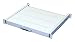 Produktbild Rack - Regal (Gleitschübe) - RAL 9005 - 1U