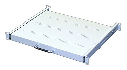 Preisvergleich Produktbild Rack - Regal (Gleitschübe) - RAL 9005 - 1U