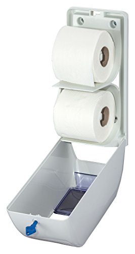 Preisvergleich Produktbild AIR-WOLF WC-Papierspender, ABS-Kunststoff weiß, Serie Beta