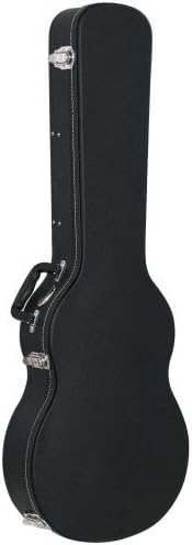 Rockcase Les Paul Curved Guitar Case Black Tolex