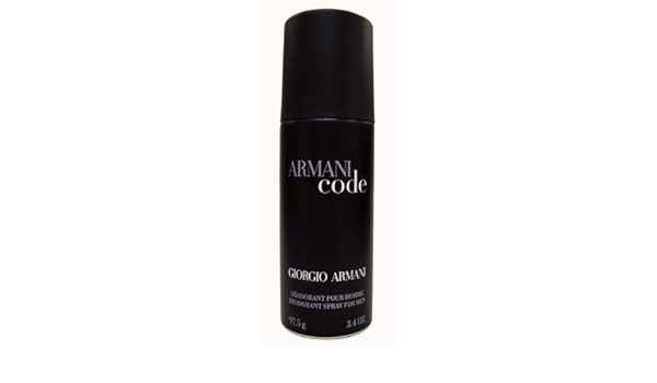 armani code deodorant spray