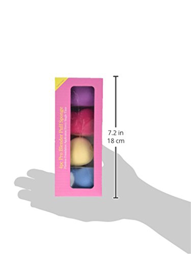 Bundle Monster 4-tlg. Kosmetikschwamm-Set zum makellosen Auftragen von Make-Up