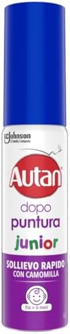 Autan Dopopuntura Antizanzare, Tafani e Cimici da Letto, Gel per un Sollievo Immediato, con Aloe Vera e Camomilla, Adatto Ai Bambini Dai 6 Mesi, 1 Confezione da 25 ml
