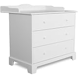 commode a langer 3 tiroirs danish white
