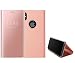 Produktbild Sweau iPhone 8 Plus Hülle,iPhone 7 Plus Hülle, iPhone 7 Plus/8 Plus Flip Case Ultra dünn Mirror Case Smart Clear Standing View Mirror Cover Full Body Spiegel Schutzhülle für iPhone 7 Plus/8 Plus