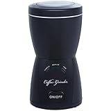 Molinillo de café eléctrico con temporizador (Negro)