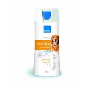 Demavic Laboratoire y Repelente de Insectos pulgas Champú, 250 ml