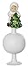 Produktbild Christbaumspitze Schneekind mit Weihnachtsaum Inge Glas ca. 21,5 cm