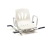 asiento giratorio bañera ortopedia SIN OBRAS: Su Fácil Instalación con Sus patas de Alta Resistencia Soportan hasta un Máximo de [ 120 kg ] Se Adaptan a cualquier tipo de Bañera, ¡Stop a las Caídas en la Bañera!