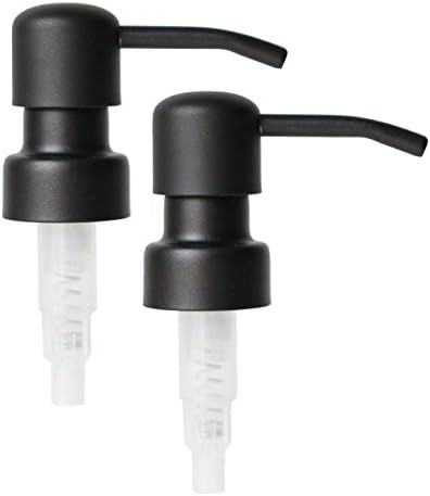 Jarmazing ProductsBlack/Dark Bronze Soap And Lotion Replacement Pump - Bird Head - Two Pack