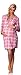 Cornette Maternity Nightdress 654/04 (Pink/Grey, XXL)