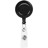 Merbah Mrb-2103 Siyah Otomatik Geri &Ccedil;ekilebilir Yaka Kartı Yoyosu | &Ccedil;ıt&ccedil;ıtlı Tasarım, Personel Kartı İ&ccedil;in, Fuar Kartı İ&ccedil;in, M