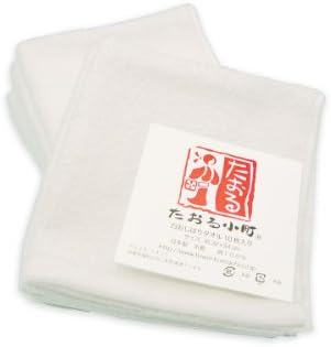 10 pieces set made in Japan towel towel hand towel white (japan import)