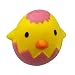 Produktbild Fulltime E-Gadget Broken Egg Shell 13x10cm langsam steigende Kinder Spielzeug Stress Relief Spielzeug Hop Requisiten (Gelb)
