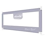 ❤ Höheneinstellung in 8 Positionen: Die Schraublöcher zum Verbinden der Leitplanke und der Basis können je nach Dicke der Matratze eingestellt werden