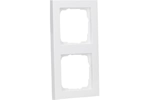 GIRA Serie Standard 55 - reinweiß glänzend (021229) Rahmen 2f reinweiß E2