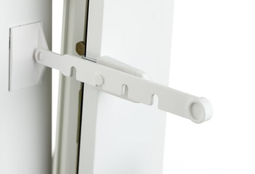 Lichtblick KR.001.SB Kipp-Regler für Fenster, Fensterstopper – Weiß - 3