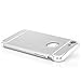 Produktbild Saxonia iPhone 8 / 7 Hülle Case Cover Ultra TPU Slim Backcover Schale + Rahmen mit extra Kantenschutz Silber