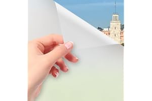ETNIC ART Película de privacidad para Ventanas (30x200cm) Muchos TAMAÑOS Grandes Mate Satinado Autoadhesivo sin Pegamento Anti UV sin residuos Fácil aplicación Ventanas Cabina de Ducha Adhesión estática