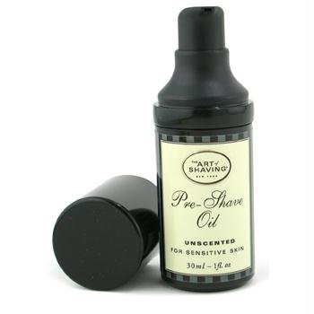 Pre Shave Oil - Unscented ( Travel Size Pump For Sensitive Skin ) 30ml/1oz